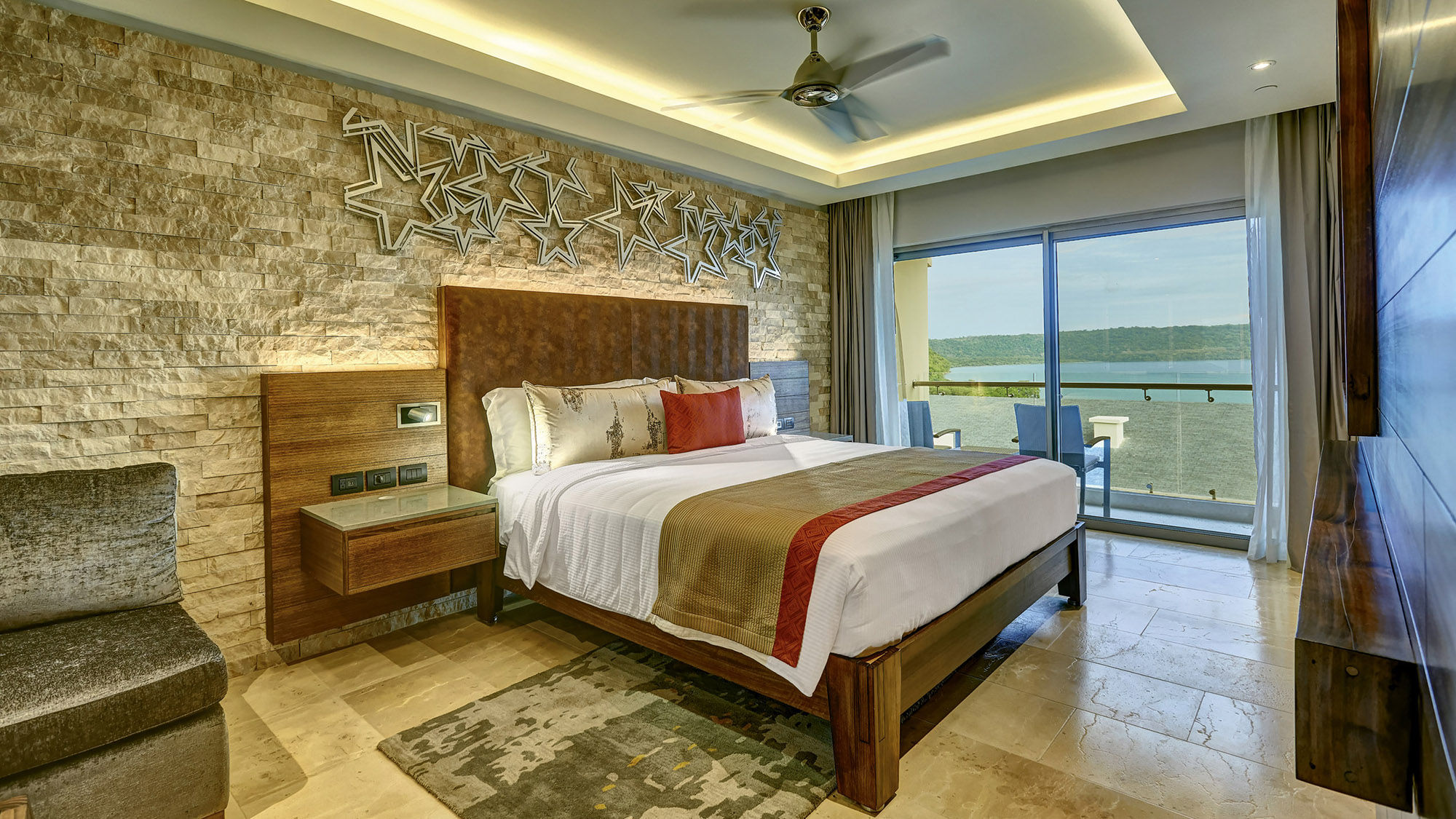 A junior suite at the Planet Hollywood Beach Resort Costa Rica, which opened last year in the Guanacaste province.