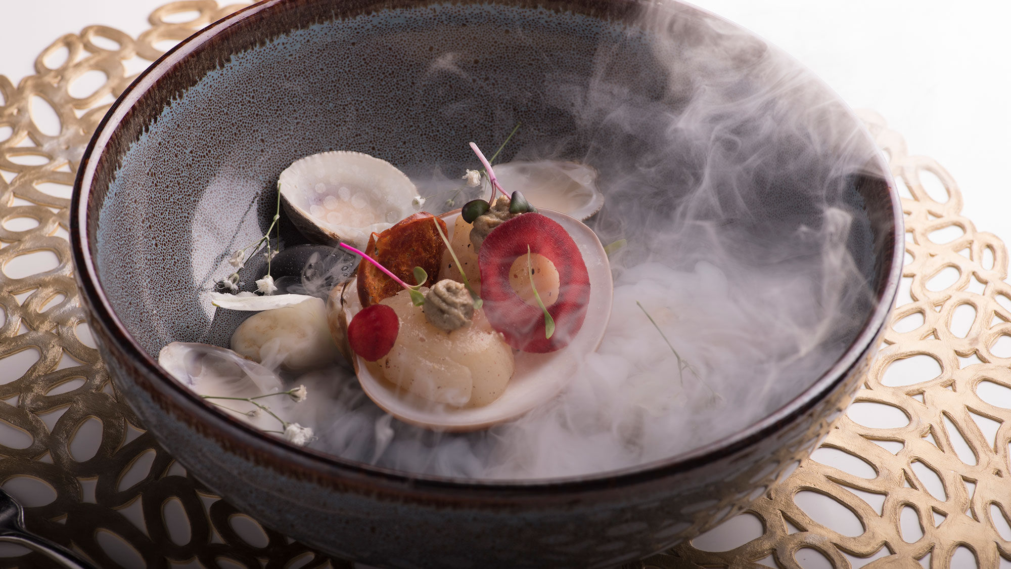 The menu at SHE, Temptation Cancun Resort's couples-only restaurant, includes ingredients such as lobster, scallops, prawns and oysters.
