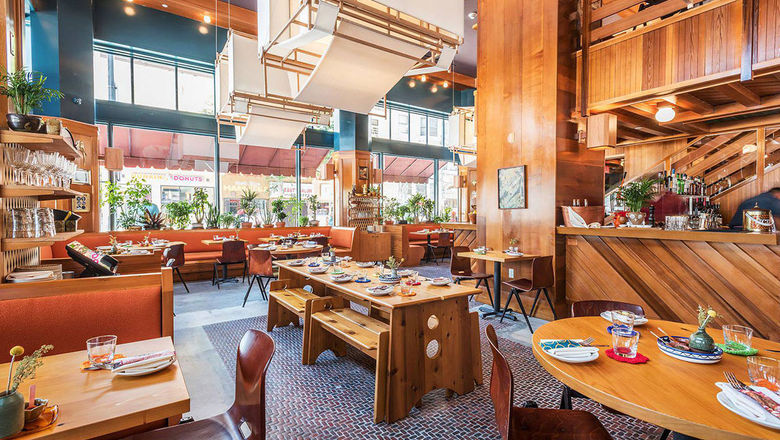 The Exchange, the Freehand Los Angeles' restaurant.