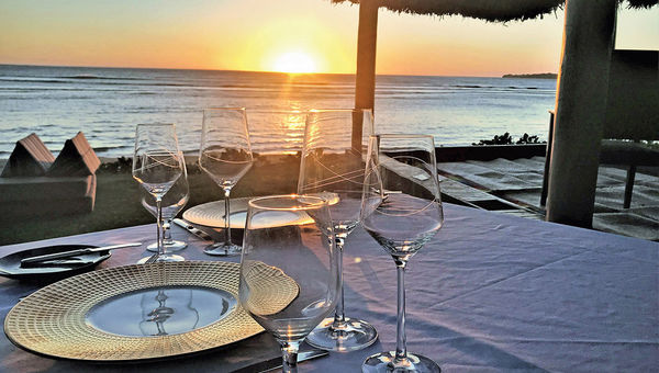Dinner on the beach is an option at the InterContinental Fiji Resort & Spa.