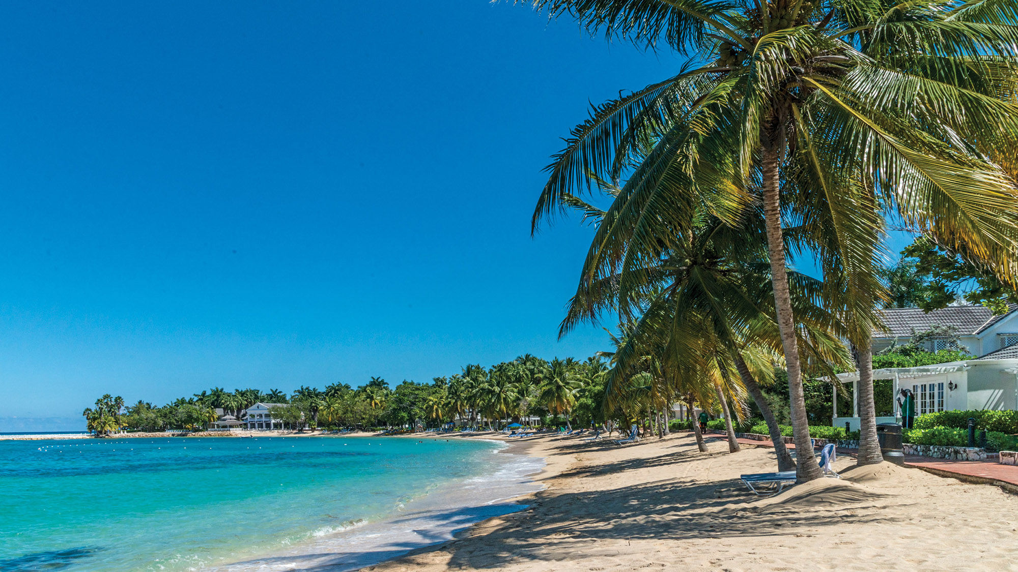 The crescent-shaped beach that gave Half Moon its name.