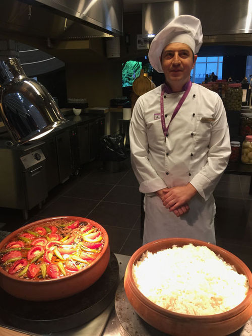 Mousaffa was among the outstanding items on offer at the lounge on a recent evening. Mousaffa was among the outstanding items on offer at the lounge on a recent evening.