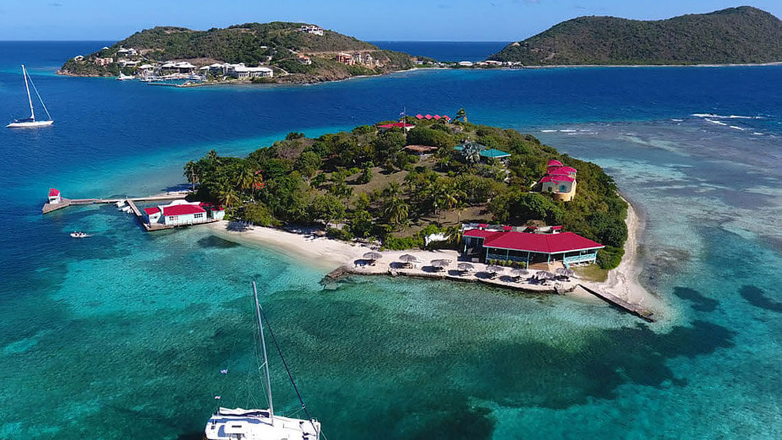 Pusser's Marina Cay, pre-Hurricane Irma.