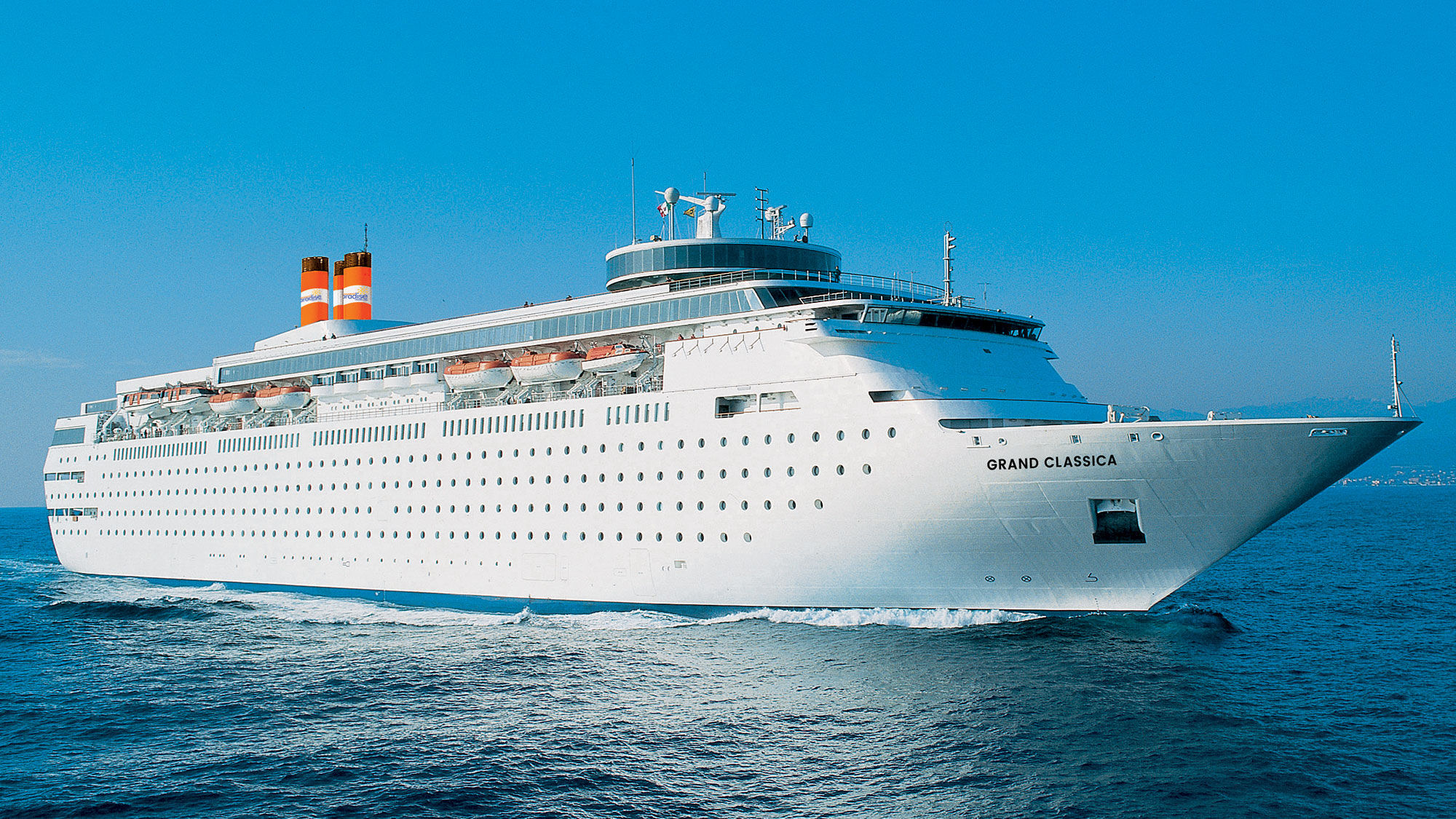 The Grand Classica is now sailing to Nassau, in the Bahamas.