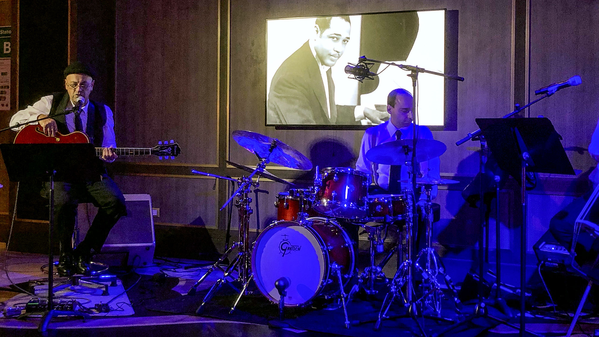 The Take 5 venue is more than live music. It features shows written around themes, including one on pianist and composer Duke Ellington.