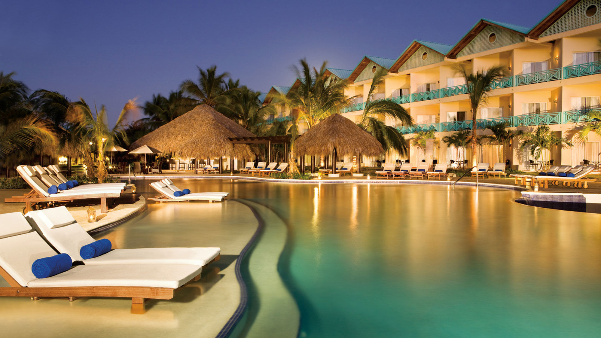 The adults-only pool at the Hilton La Romana in the Dominican Republic.