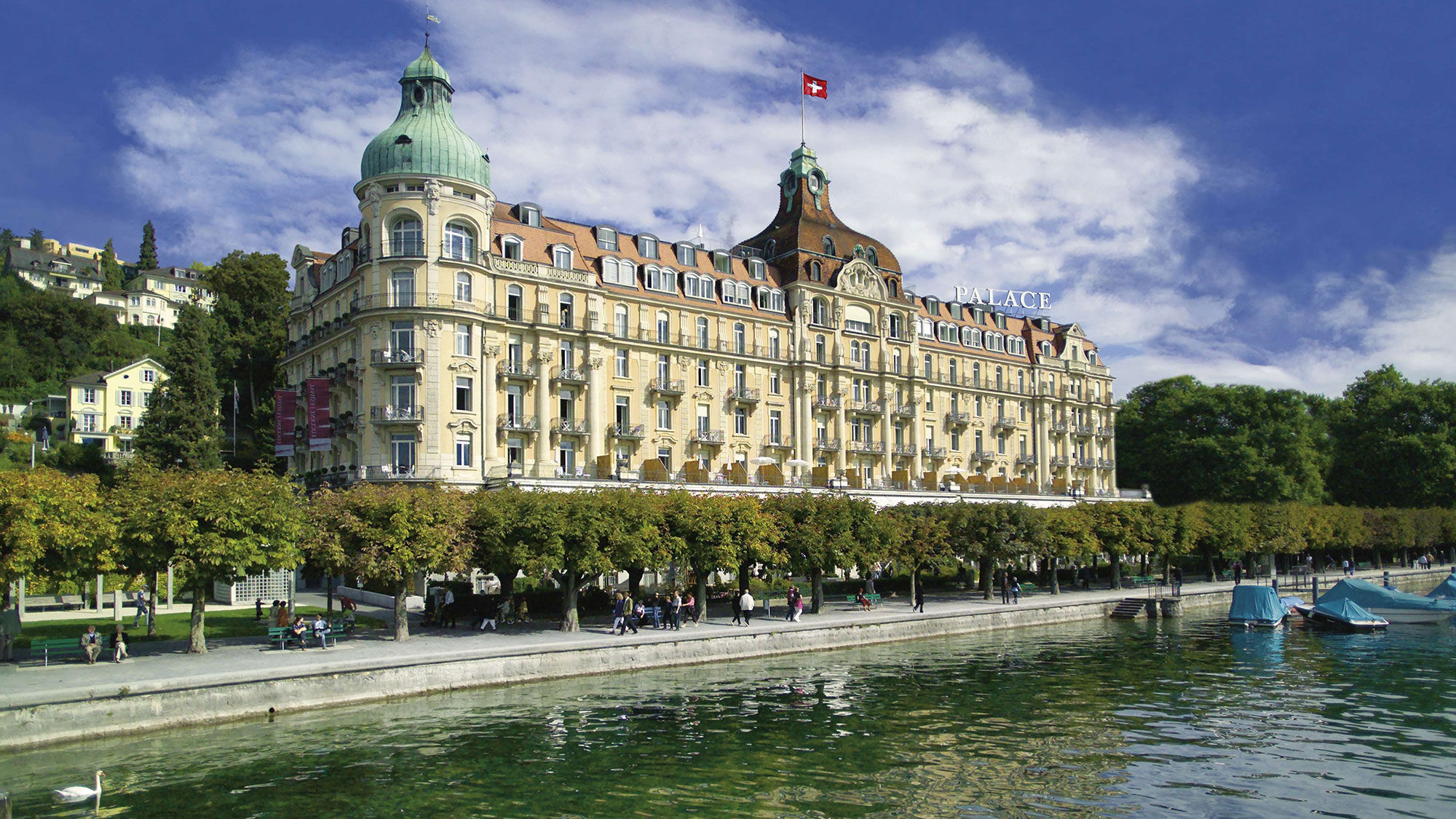 The Mandarin Oriental Palace, Luzern will have 146 rooms and suites with views of Lake Lucerne and mountains.