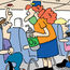 Flying the funny skies with flight attendant's comic strip