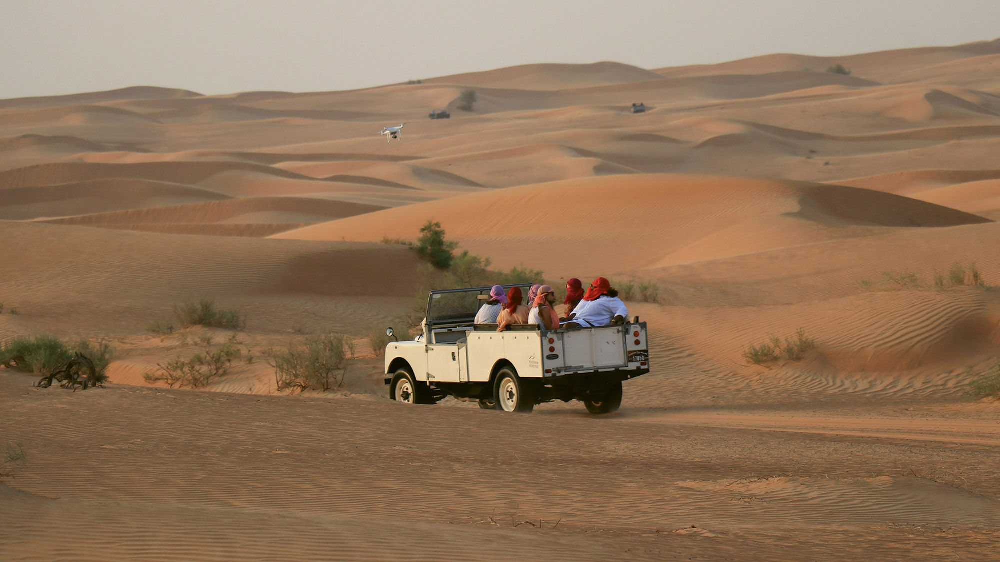 A Platinum Heritage Safaris excursion in the Dubai Desert Conservation Reserve.