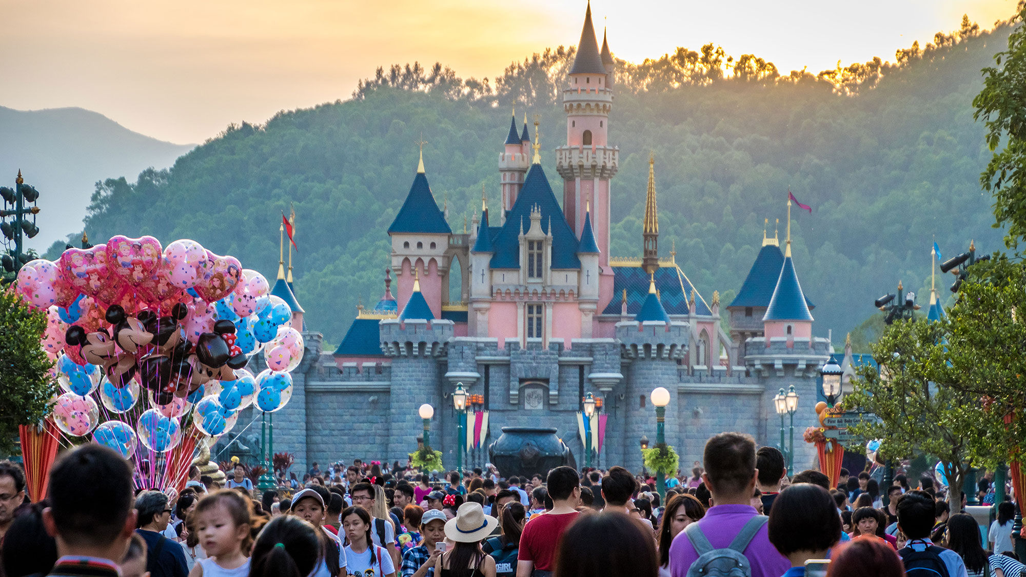 Hong Kong Disneyland.