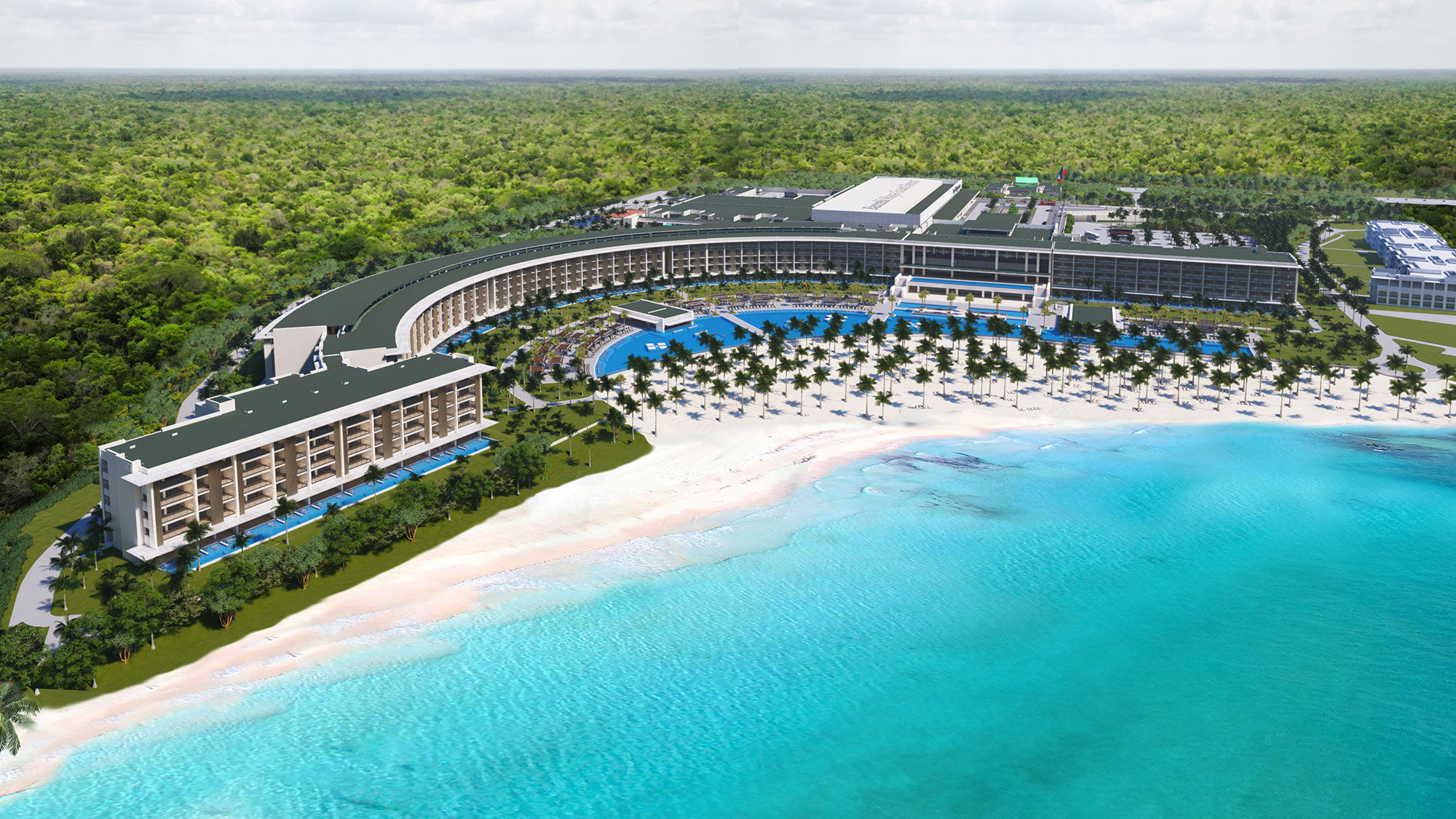 The adults-only Barcelo Maya Riviera is slated to debut next month.