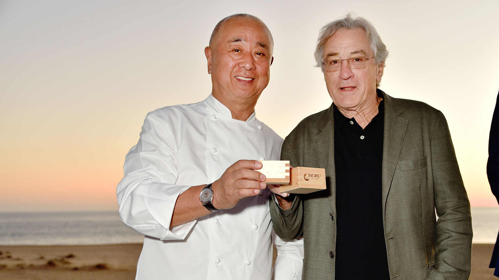 Nobu Matsuhisa and Robert De Niro were on hand to celebrate the hotel's official launch.
