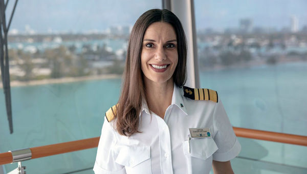 Capt. Kate McCue has been with Celebrity since 2015.