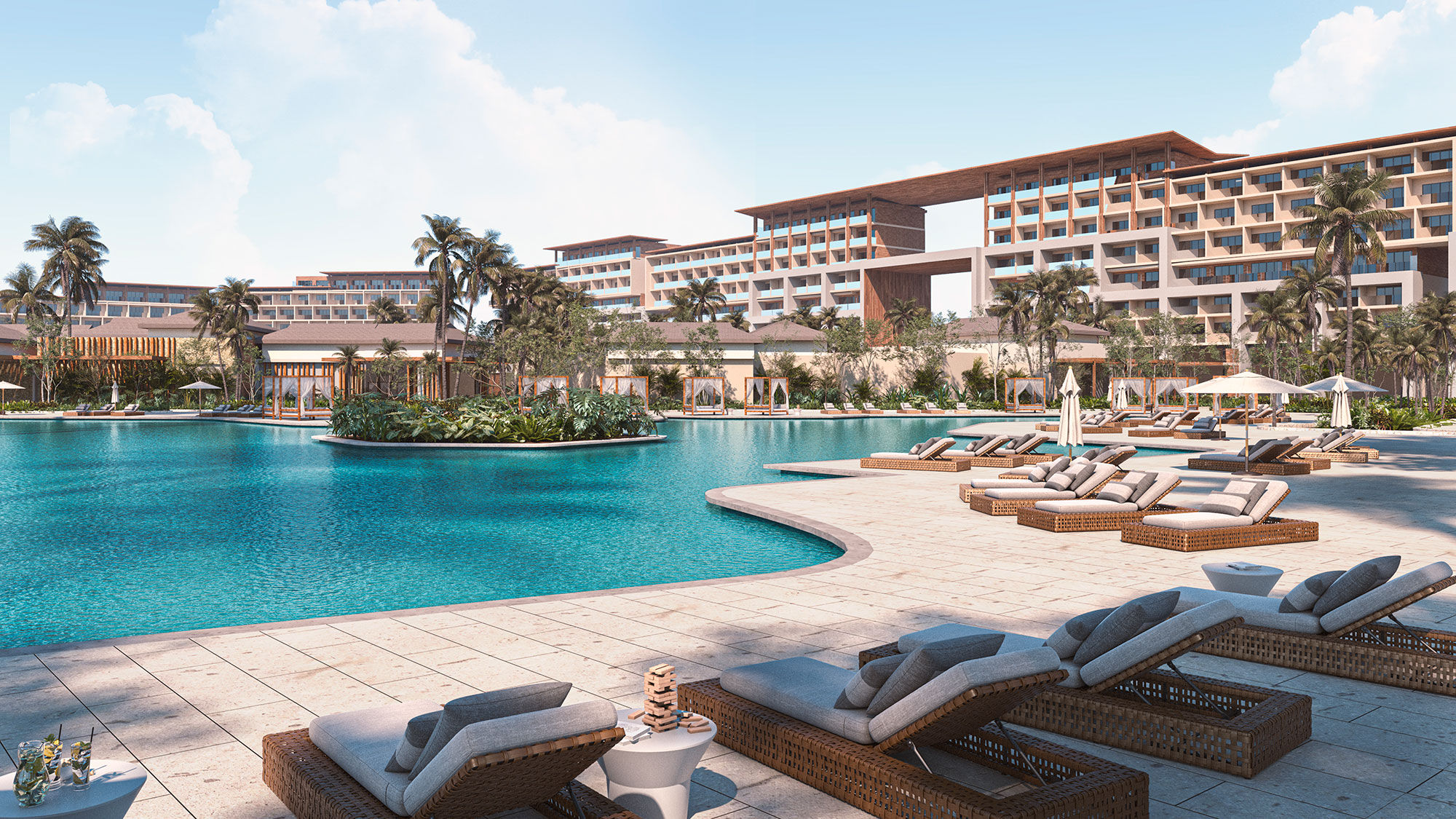 The Marriott Hotel Al Amaterra is expected to be completed early next year on Jamaica's north coast.