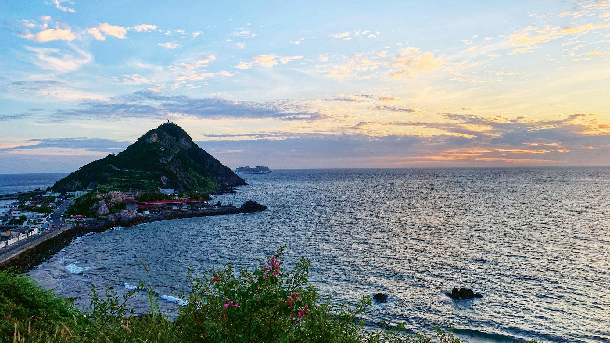 The Cerro del Creston dominates Mazatlan, a rare Mexican city that features colonial heritage and a seaside location.