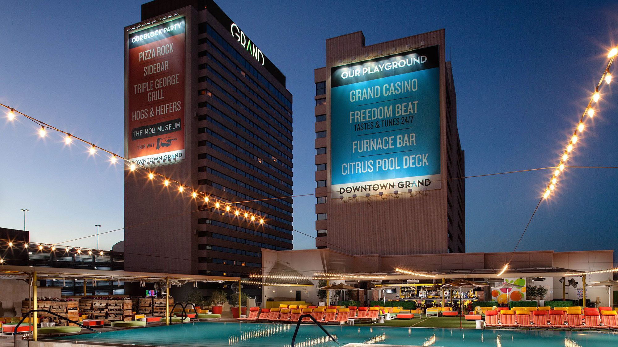 The Downtown Grand in Las Vegas is constructing a third tower.