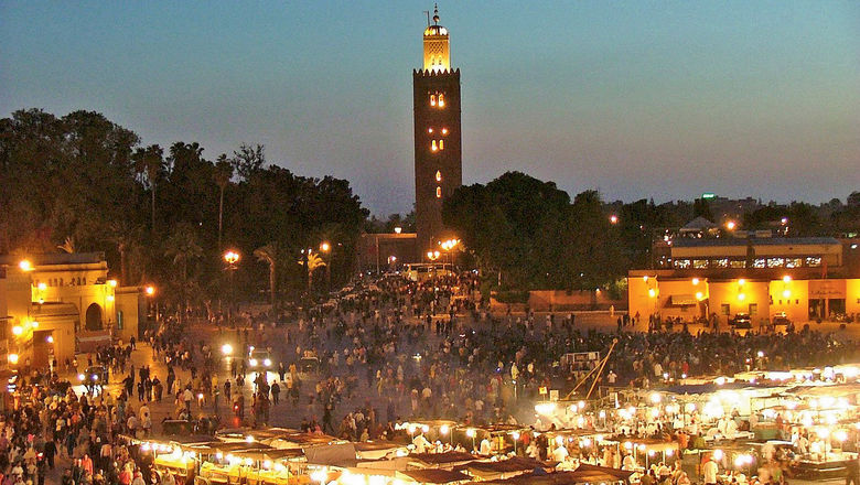 The Medina in Marrakech. The Unesco-recognized area was damaged in Friday's earthquake, and tour operators are modifying itineraries to avoid it.