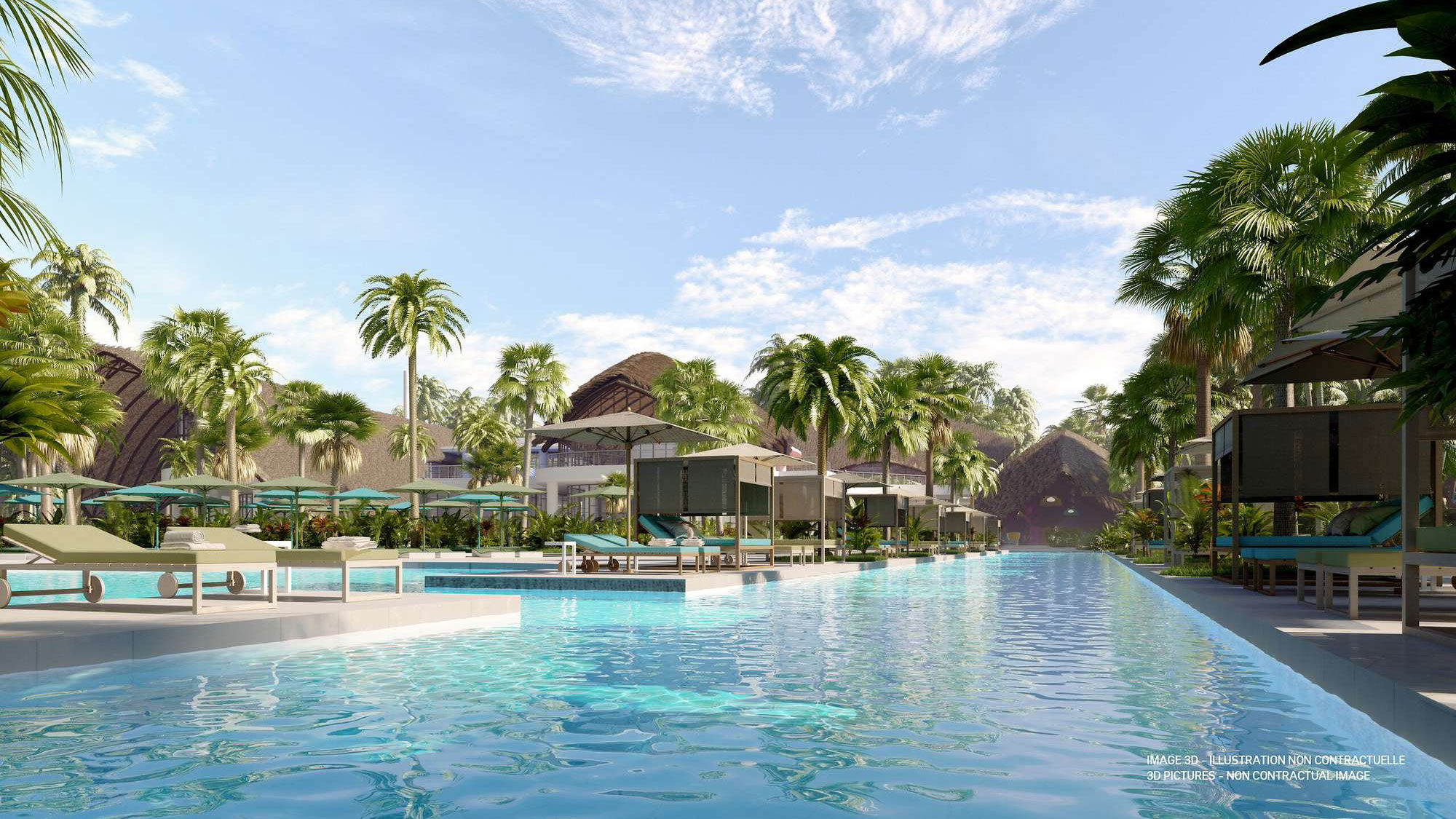 The Club Med Miches Playa Esmeralda in the Dominican Republic.