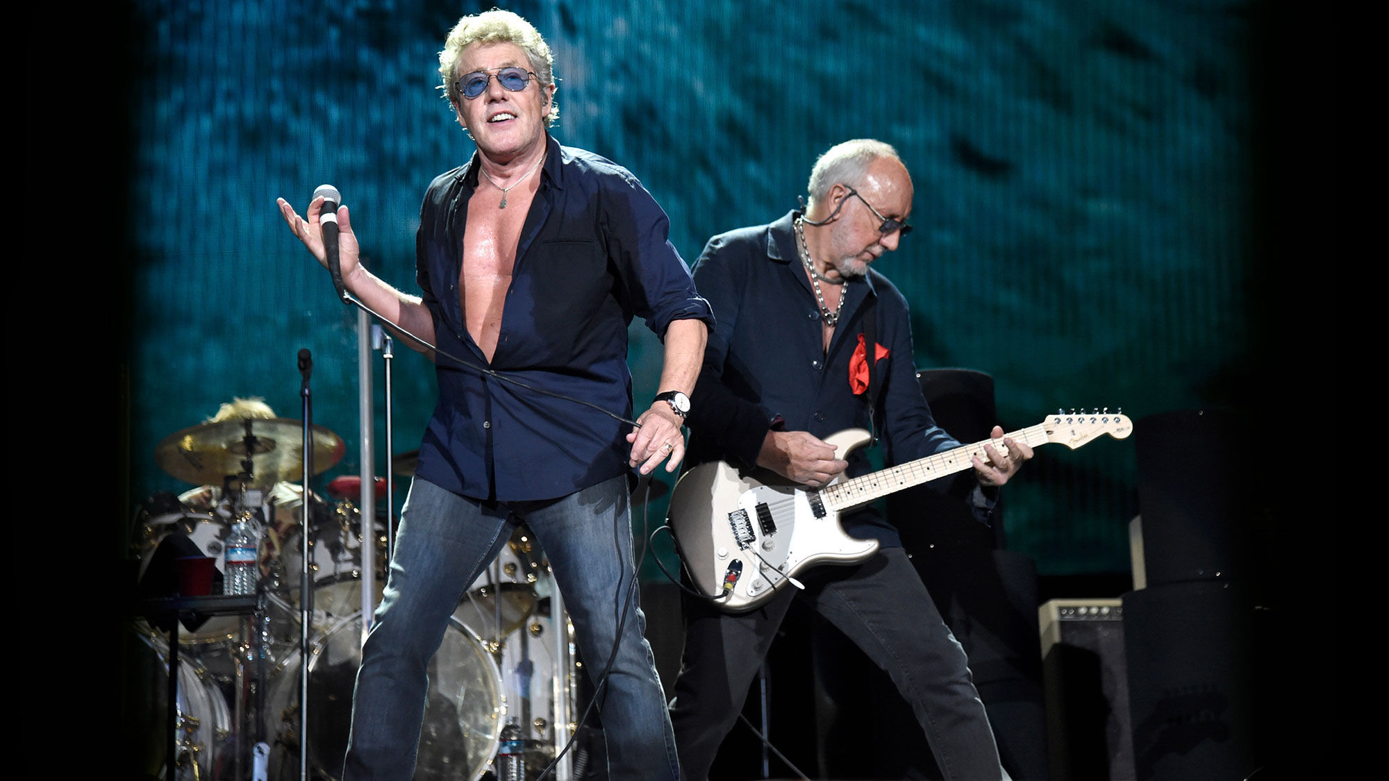 Roger Daltrey, left, and Pete Townshend have fronted the Who for more than half a century.
