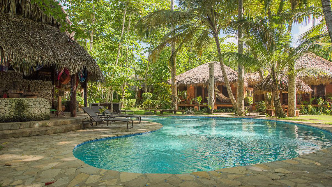 A pool at the Natura Cabana boutique property.