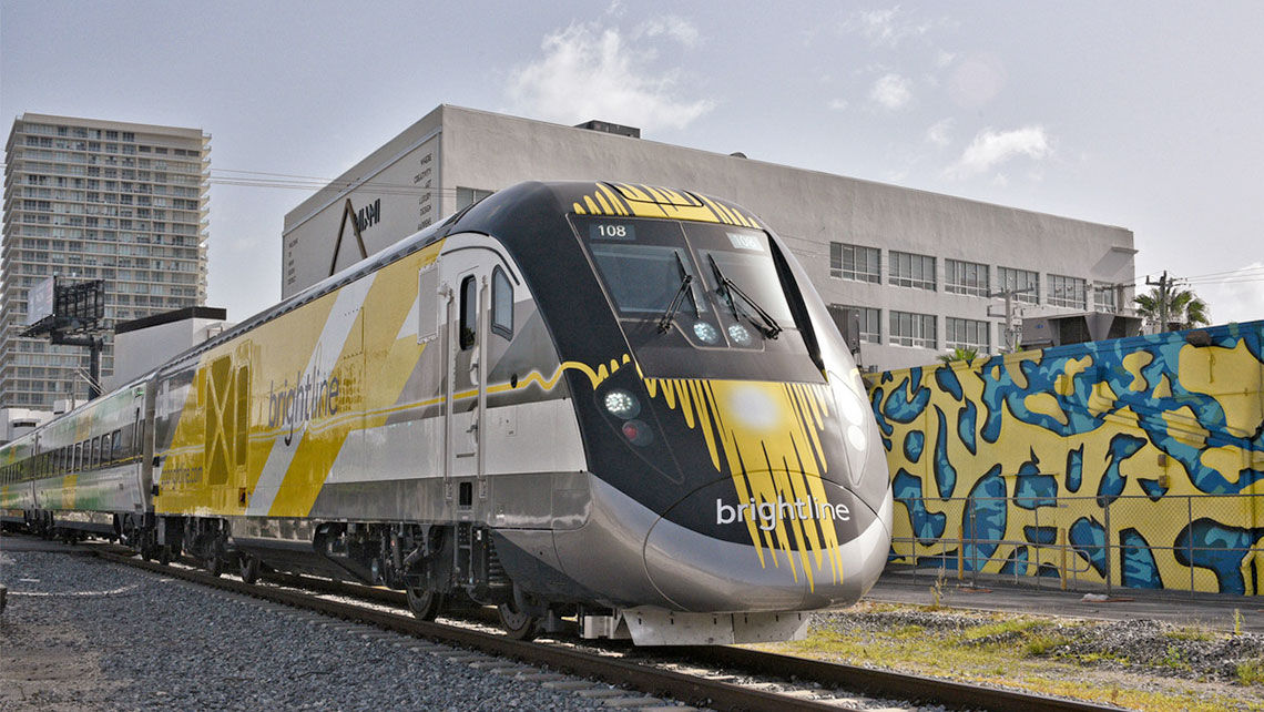 No timeline for completion of a Brightline Disney World station has been announced.