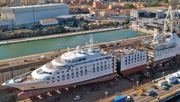The yacht-like Windstar ships are being stretched and relaunched by owner Xanterra.