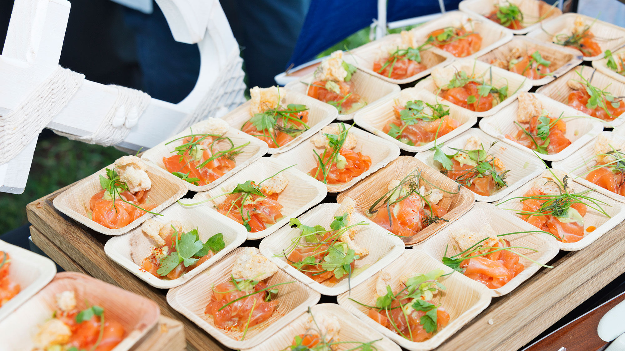 Bites from the Grand Tasting Event at the Fort Lauderdale Food & Wine Festival.