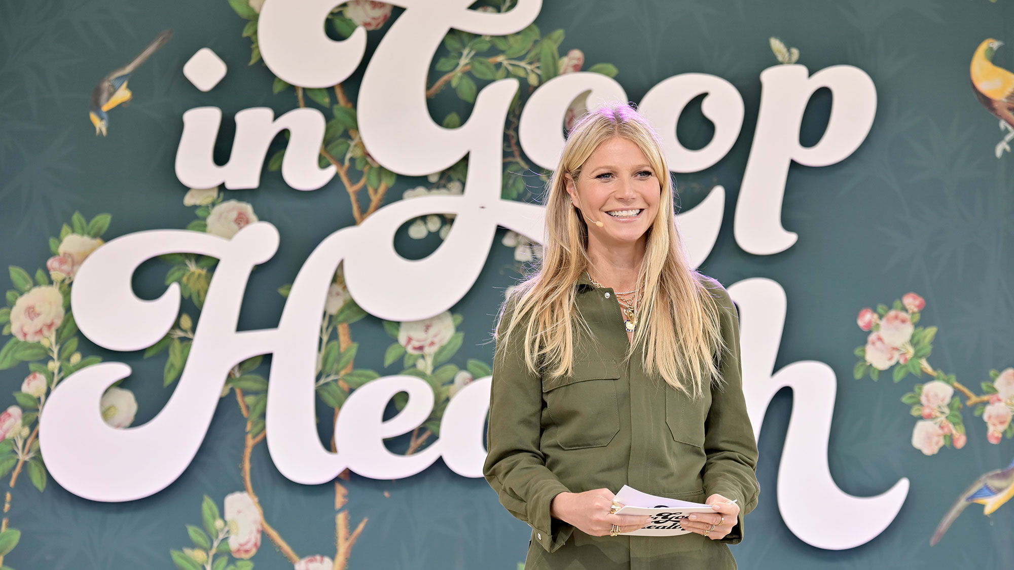 Celebrity partners with Gwyneth Paltrow's Goop brand