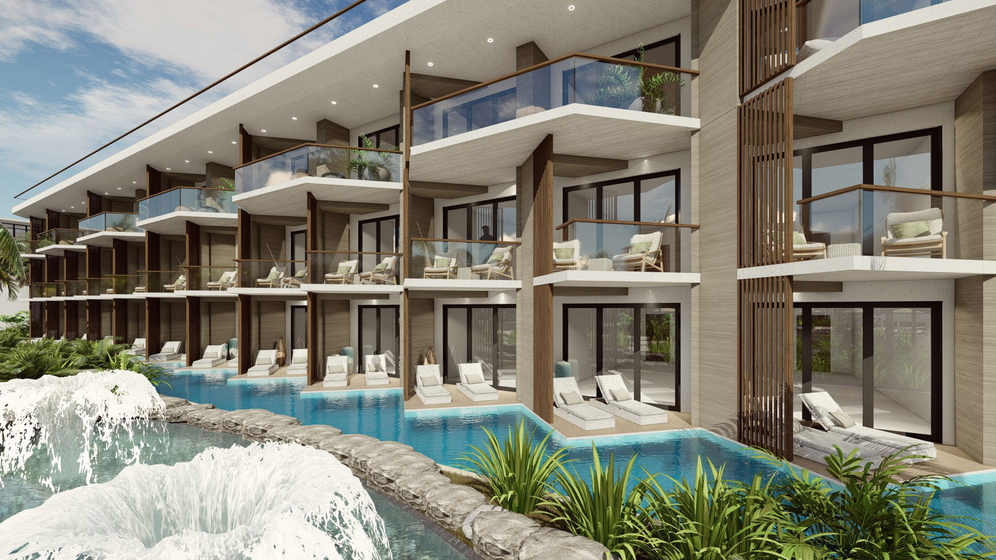A rendering of the Serenade Punta Cana, slated to open in June.