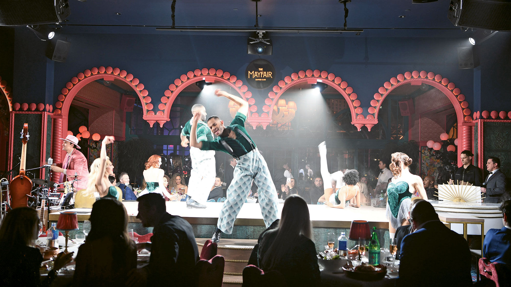 The Mayfair Supper Club at Bellagio hosts live entertainment.