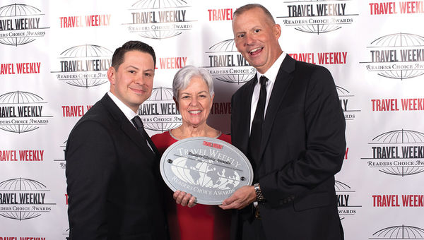 James Boniface, Maryellen Kline and Will Farnsworth of Disney Destinations.