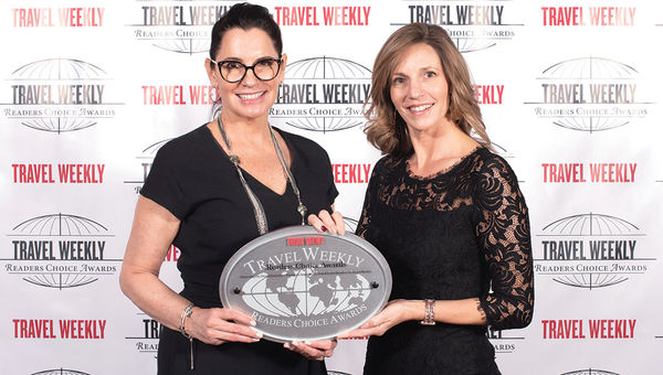 Whitney Ramirez and Melissa da Silva of Trafalgar, which won in the International and Asia/Pacific categories.