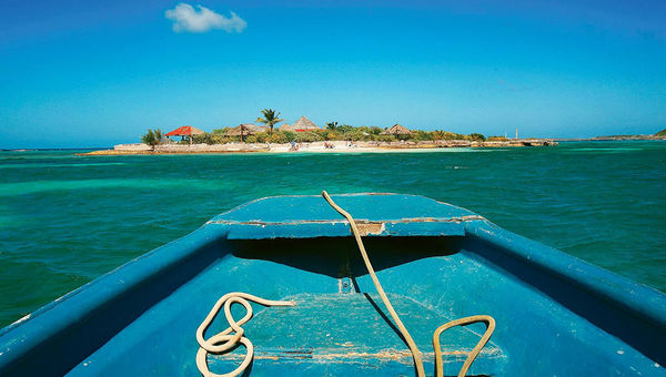 Approaching Scilly Cay, a family-owned restaurant and private island in Anguilla. Approaching Scilly Cay, a family-owned restaurant and private island in Anguilla.