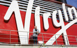 Richard Branson on Virgin Voyages' Scarlet Lady, under construction at Fincantieri.