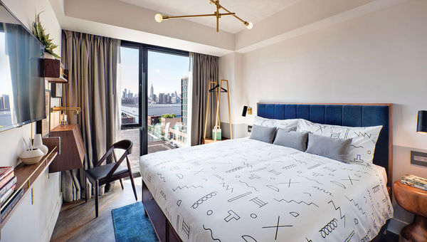 “We’re offering the reassurance that your room is ready at whatever time you need it.” -- Martina Luger, chief marketing officer for The Hoxton parent company Ennismore