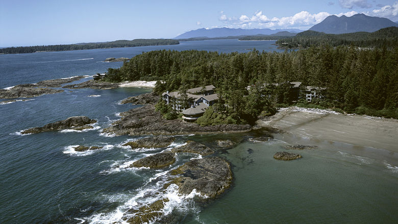 The Wickaninnish Inn in the Tofino district of Vancouver Island.
