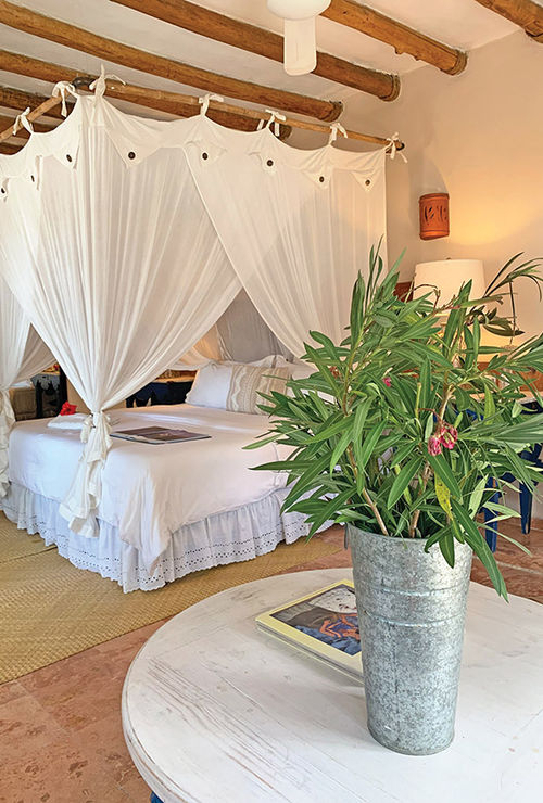 A room at Ser Casasandra on Isla Holbox. A room at Ser Casasandra on Isla Holbox.
