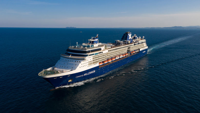 The Celebrity Millennium is being repositioned from Asia and will be in Los Angeles in March.
