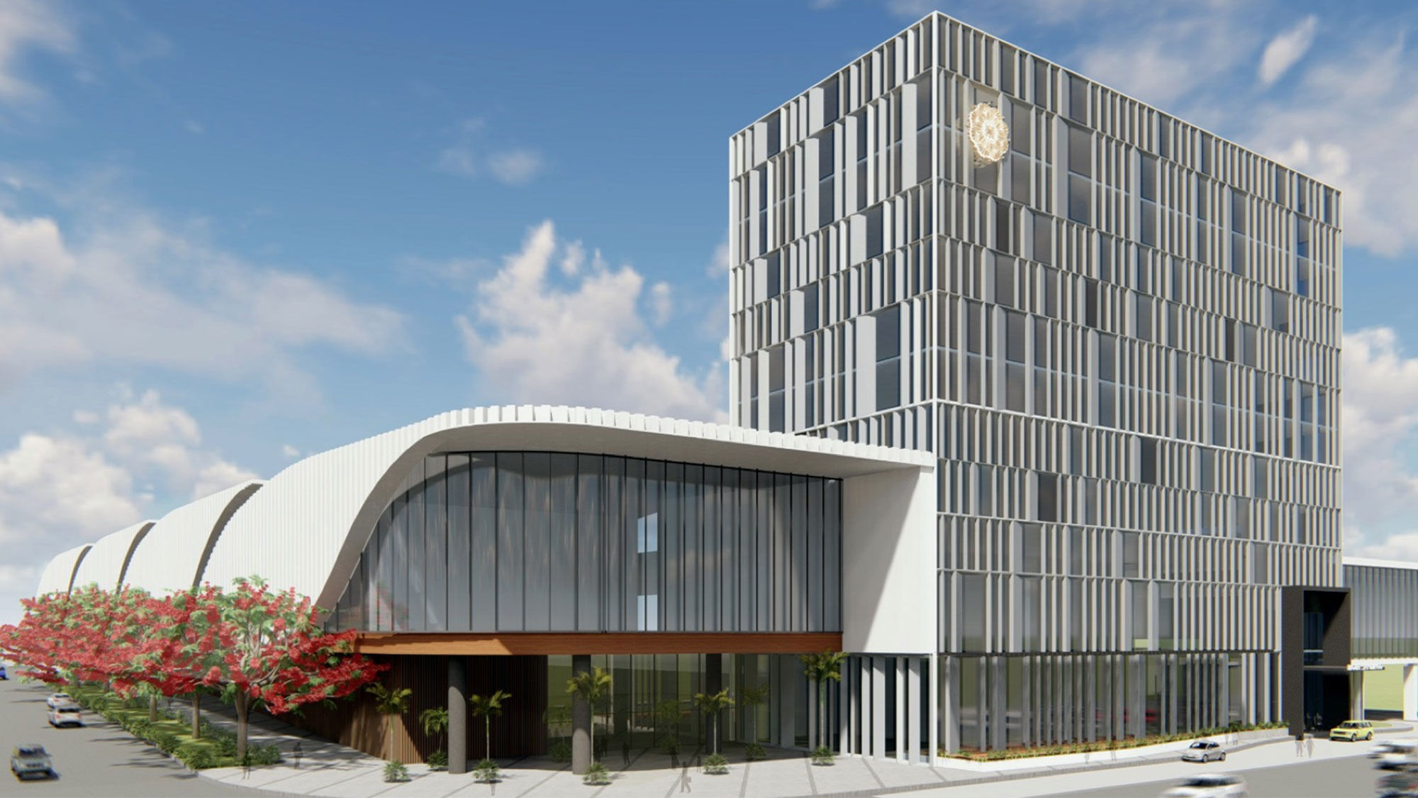 A rendering of Hotel Santiago in the Dominican Republic.