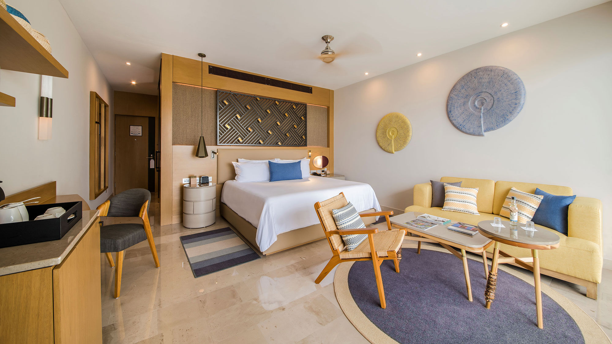 A Garden View Jr. Suite at the Haven Riviera Cancun.