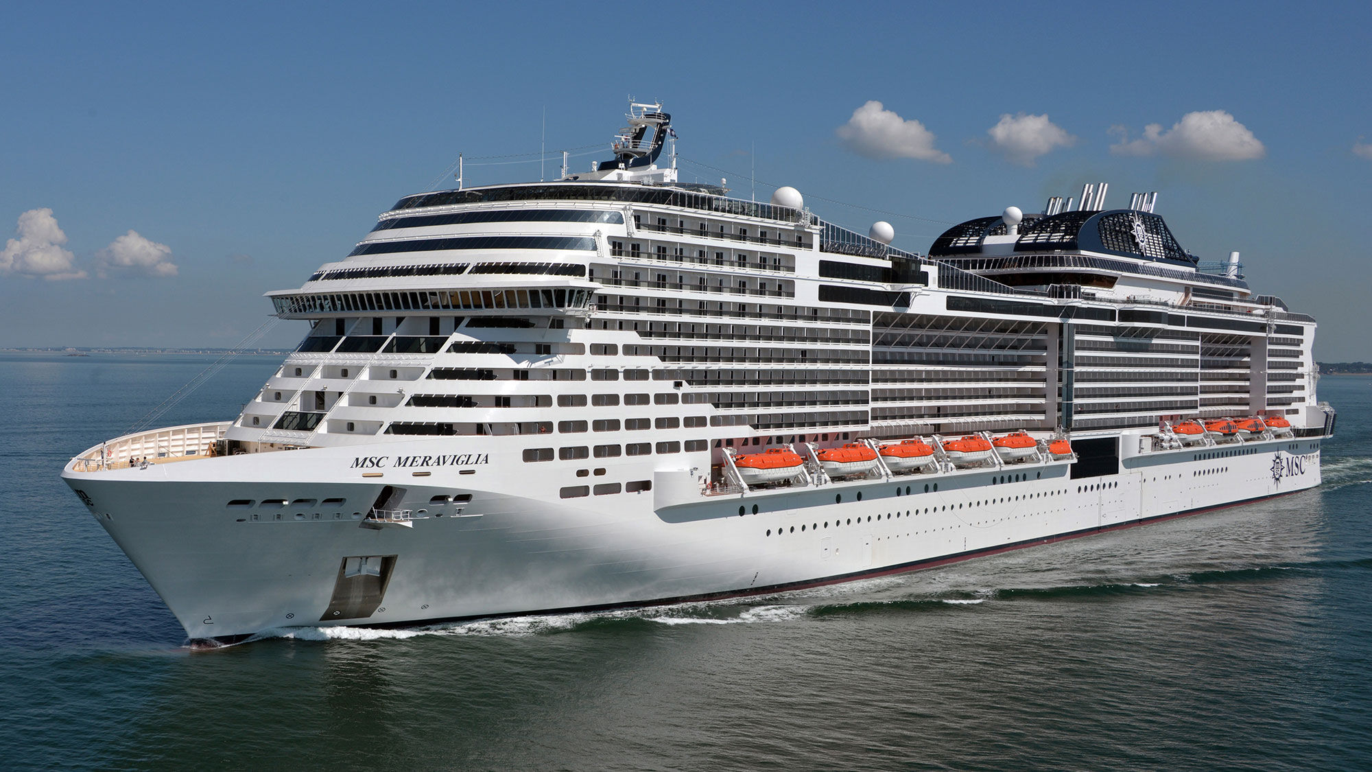 The MSC Meraviglia will restart on Aug. 2 with short cruises from Miami.