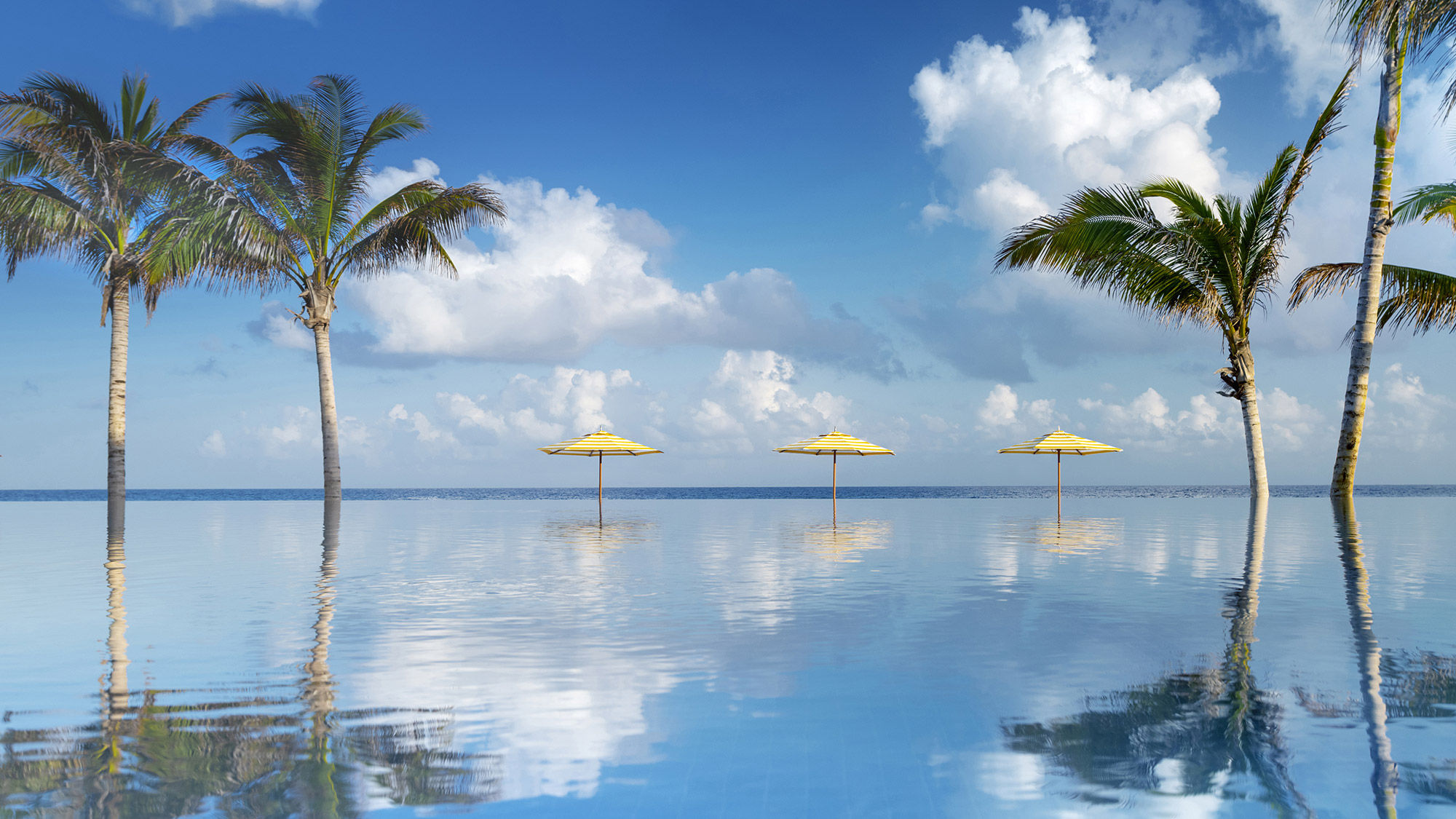 The infinity pool at Eclipse at Half Moon, the new addition at the Montego Bay resort.