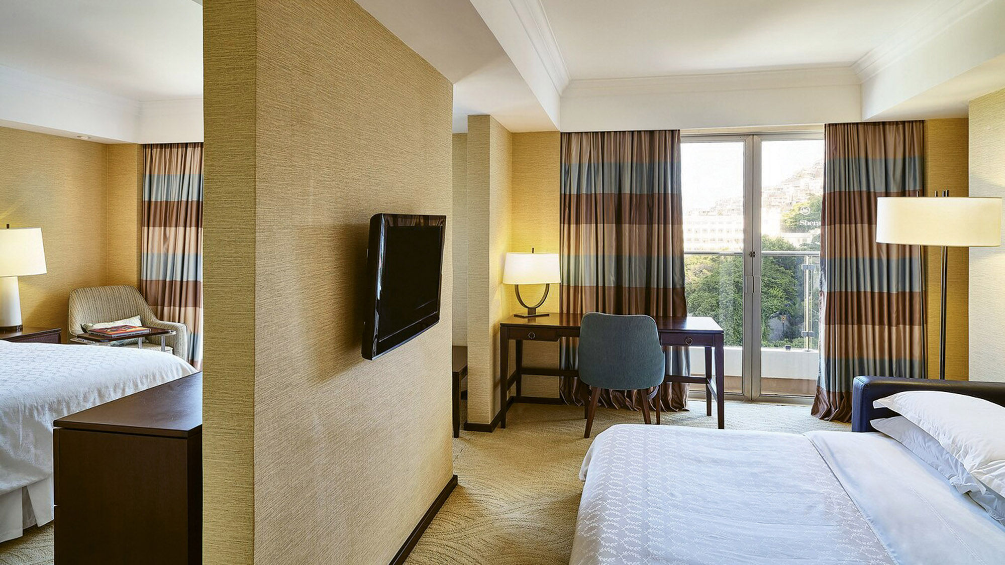 A family suite at the Sheraton Grand Rio.