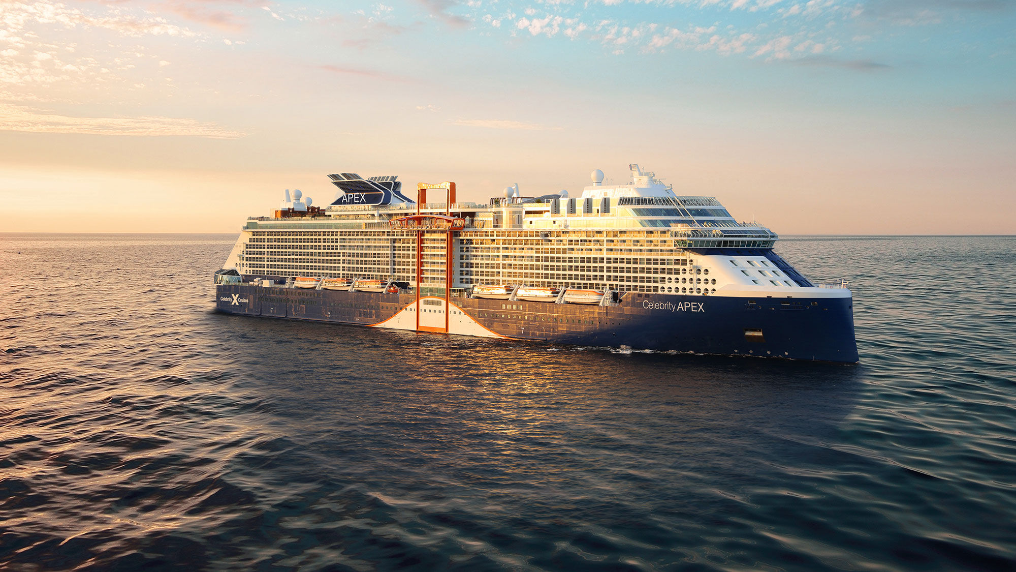 The Celebrity Apex will cruise with passengers for the first time this summer in Greece.