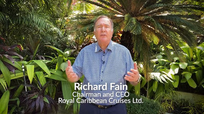 Richard Fain to agents: Get ready for better times ahead