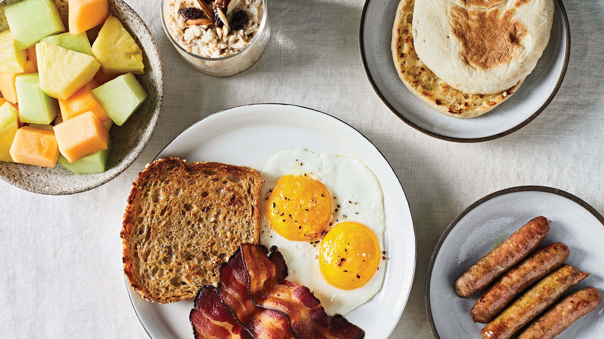 A room-service breakfast from Butler Hospitality.