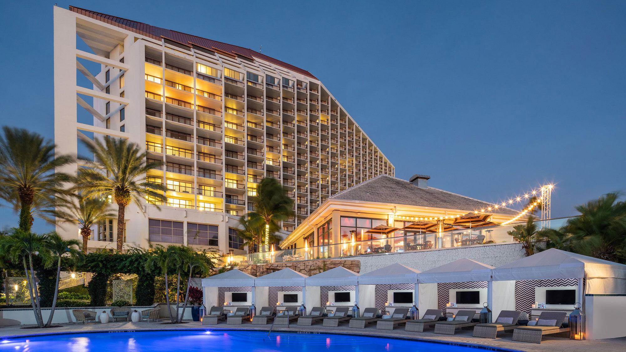 The Naples Grande Beach Resort has the largest meetings space of any venue in Naples. To date 85% of its group business for spring has been rescheduled.