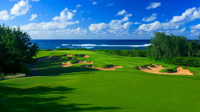 Players at Turtle Bay Golf can now rent the Finn Cycle, an electric golf motorcycle that helps speed up play.