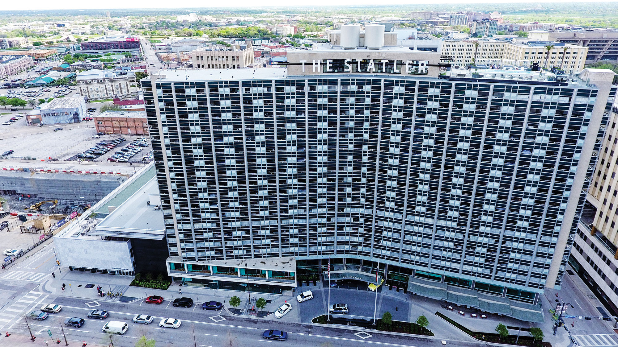 The Statler Hotel in Dallas has set aside two floors to house healthcare personnel.