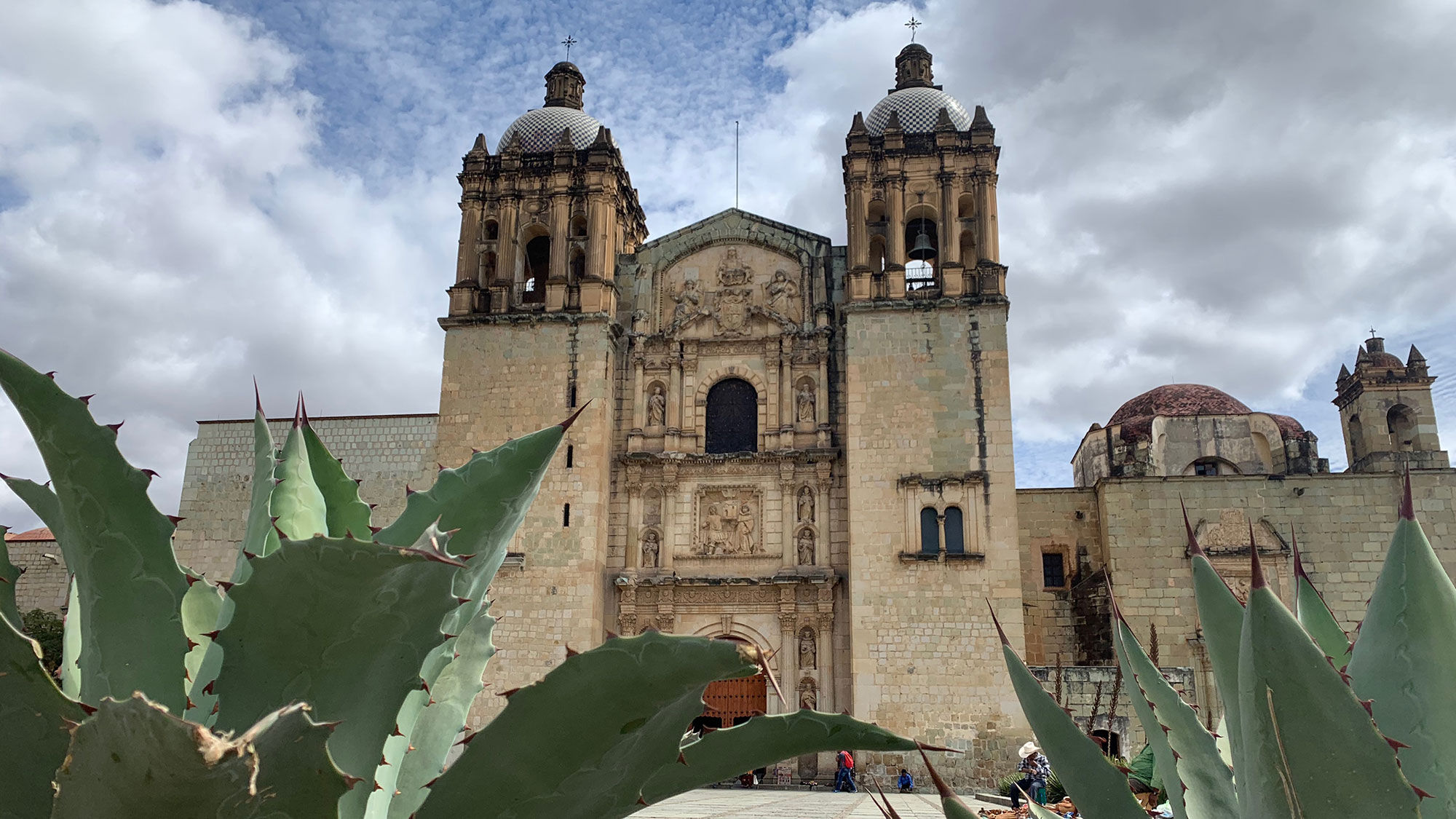 The Church of Santo Domingo de Guzman in Oaxaca.